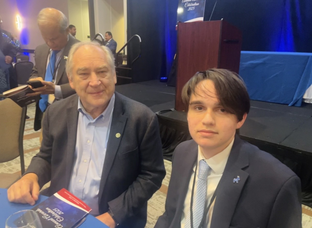 Milan at the MCDCC Gala with County Executive Ehlrich